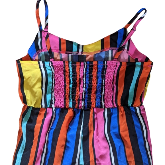 Shein Kids Size 8-10 Rainbow Romper Brand New - Picture 4 of 5